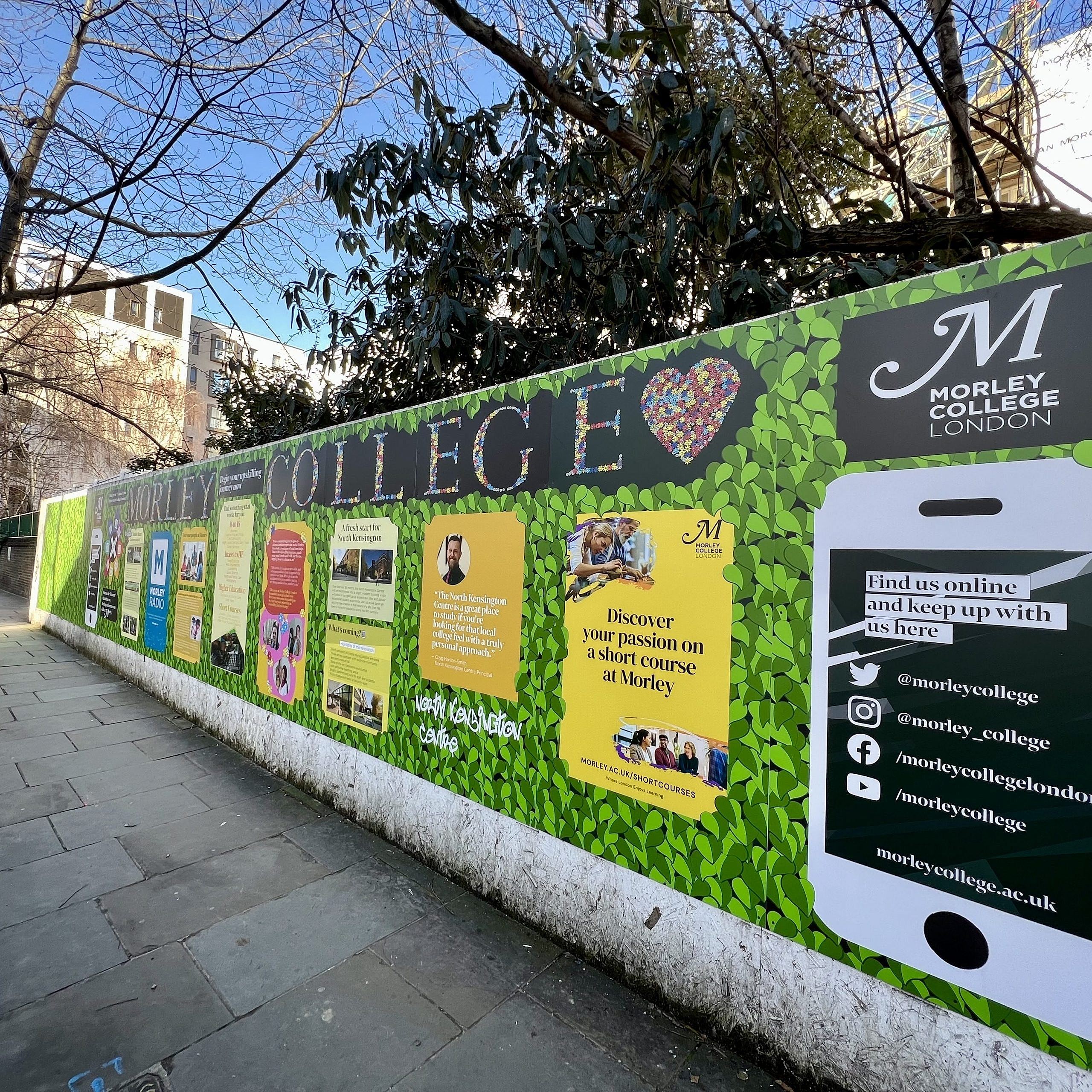 North Kensington Green Wall